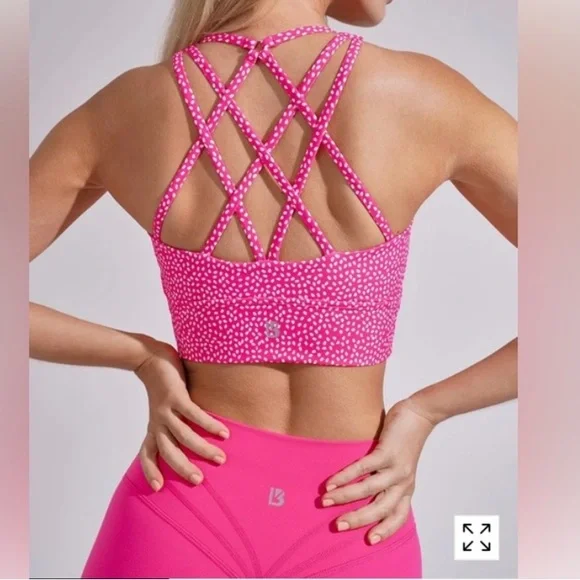 NWT Buffbunny Revolution Sports Bra - Miami Bossy Print - Picture 6 of 7